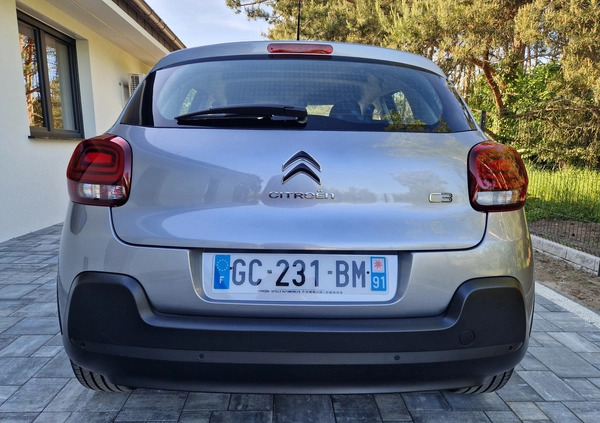 Citroen C3 cena 27500 przebieg: 15927, rok produkcji 2021 z Wągrowiec małe 211